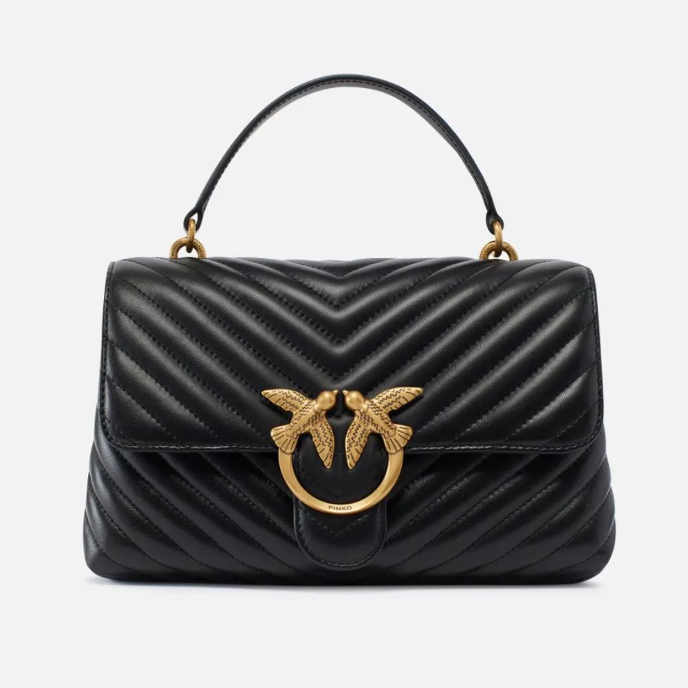 Pinko Borsa a mano in nappa chevron da donna 100043-A0GK