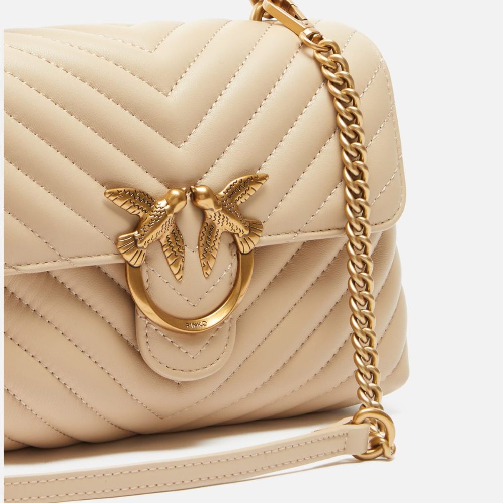 Pinko Mini Lady Love Bag Puff Chevron donna 100044-A0GK
