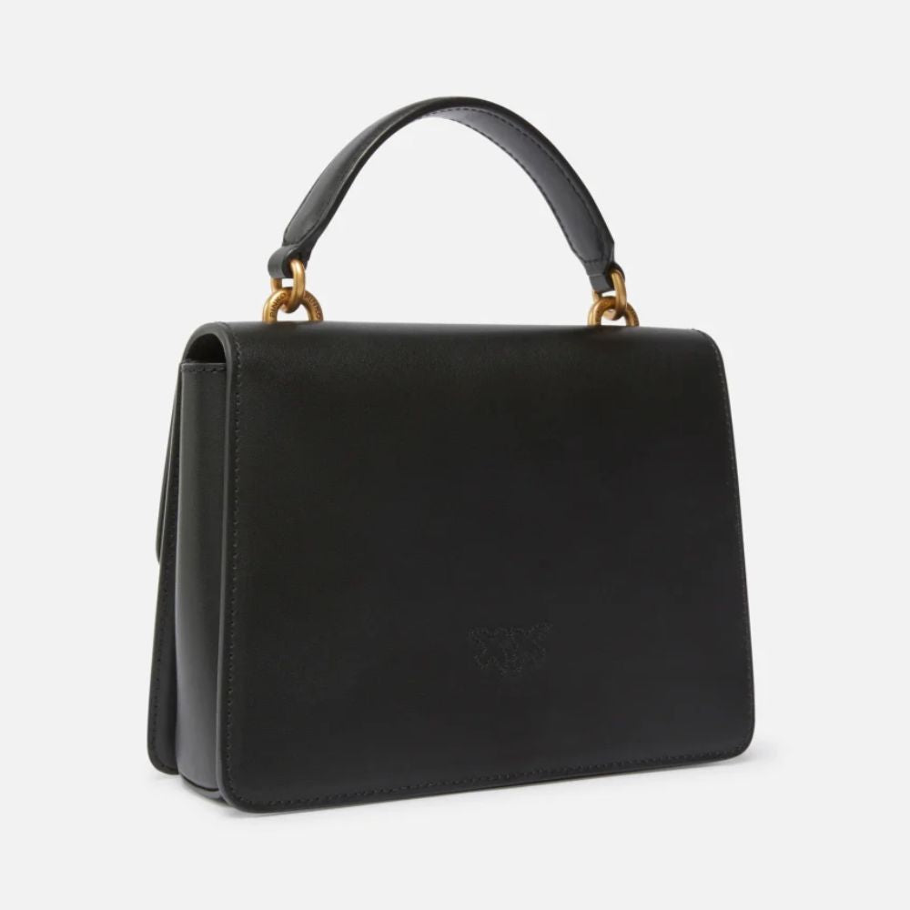Pinko borsa a mano e tracolla piccola Love Bag in pelle 100071-A0F1