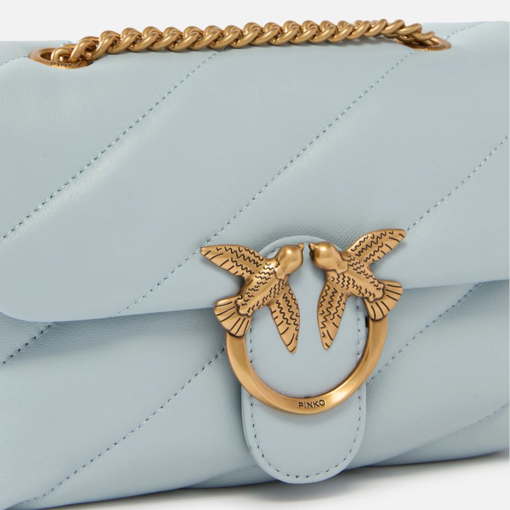 Pinko borsa a tracolla piccola Love Bag Puff in nappa trapuntata 100039-A0F2