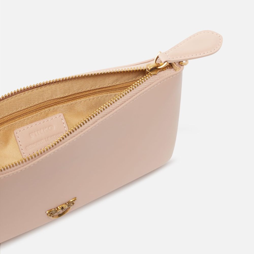 Pinko Classic Flat Love Bag in pelle 100455-A0F1