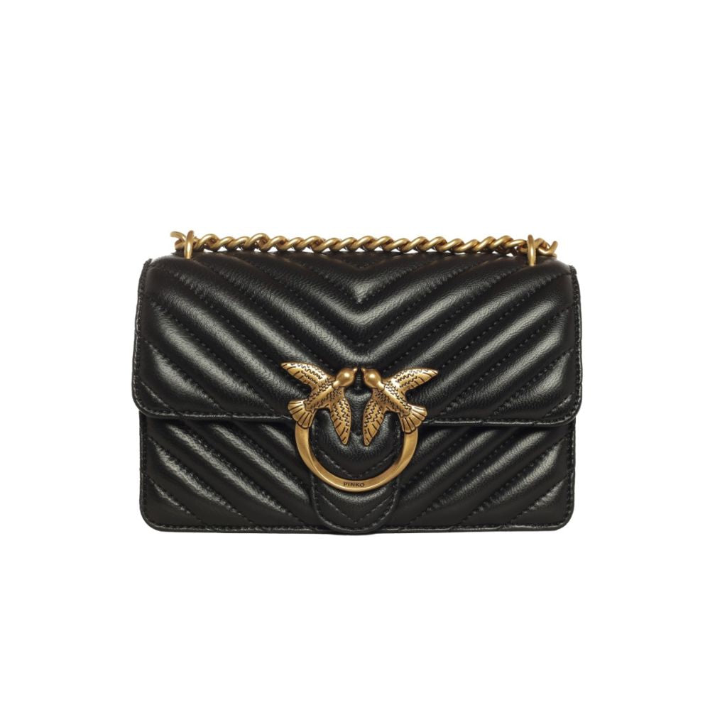 Pinko Borsa a tracolla piccola in nappa matelassé 10074-A0GK