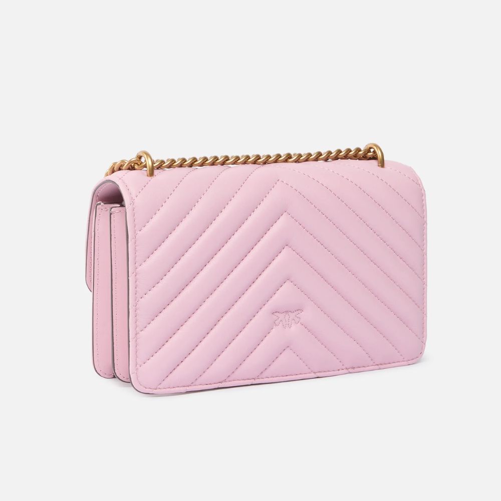 Pinko Borsa a tracolla piccola in nappa matelassé 10074-A0GK