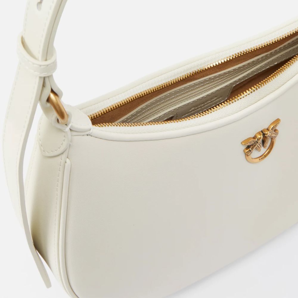 Pinko borsa a spalla piccola Half Moon in pelle 102790-A0F1