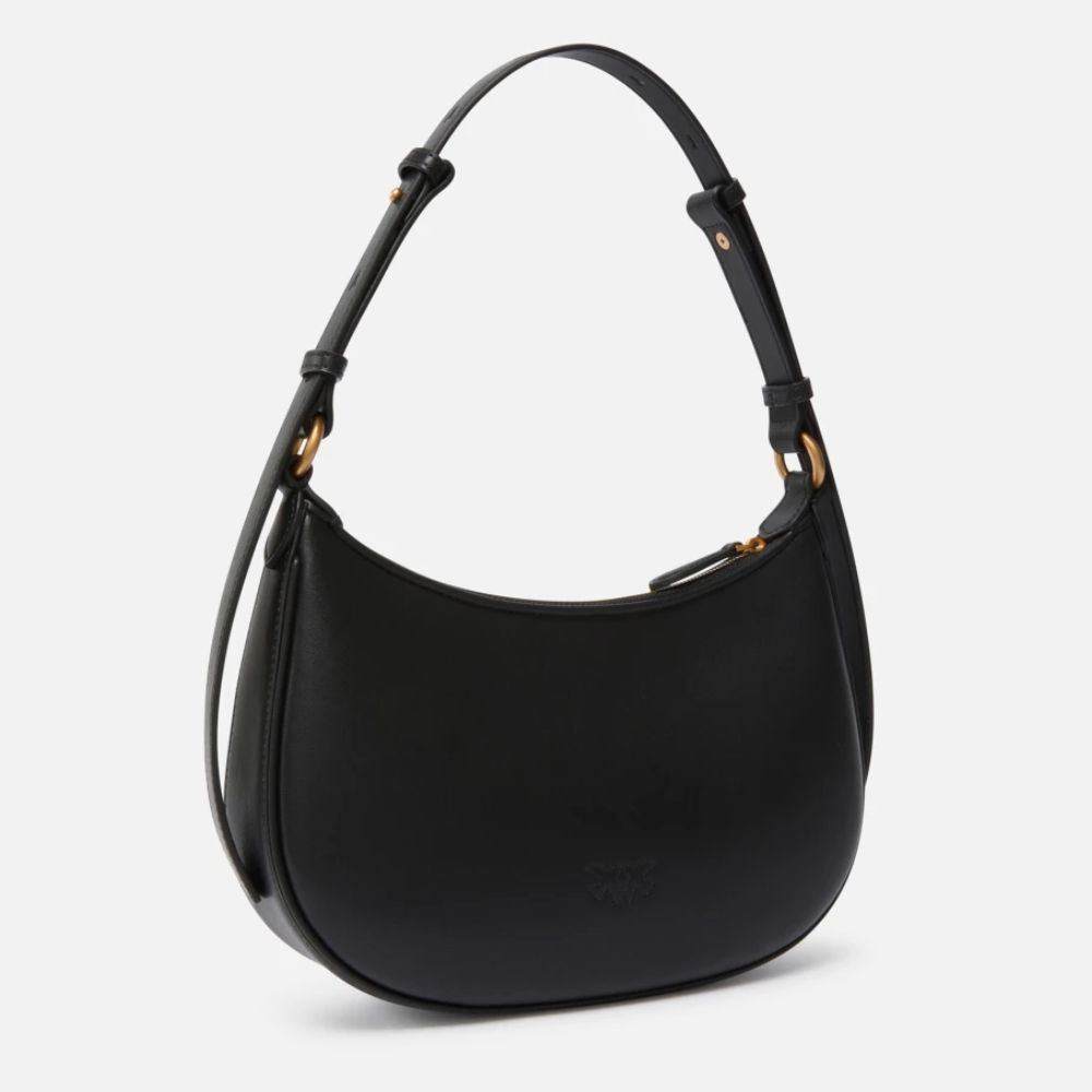 Pinko borsa a spalla piccola Half Moon in pelle 102790-A0F1