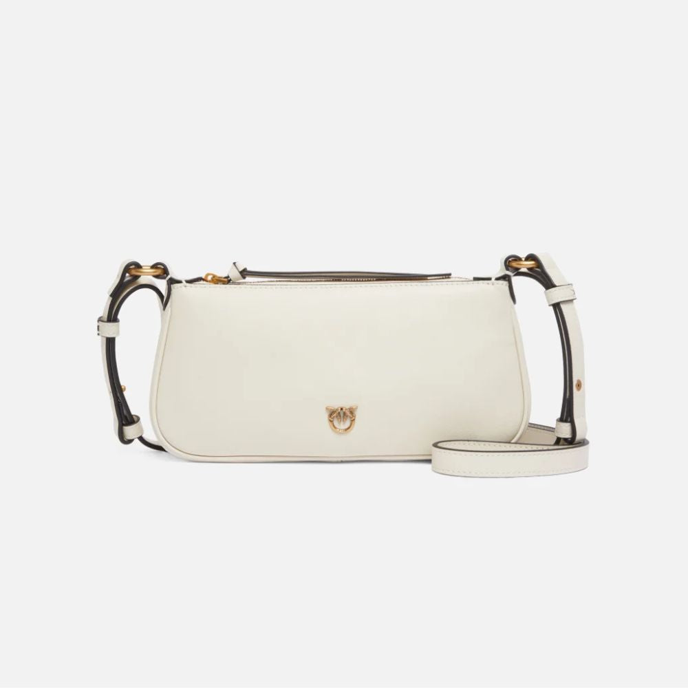 Pinko borsa a tracolla Mini Half Moon Baguette in pelle 105069-A0QO