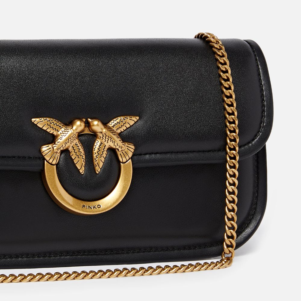 Pinko Borsa a tracolla in nappa da donna 105083-A26L