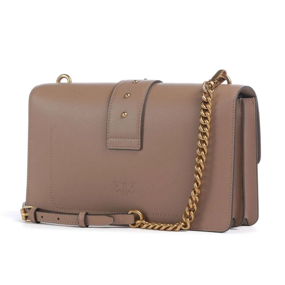 Pinko borsa a tracolla media Love Bag in pelle 105857-A0F1