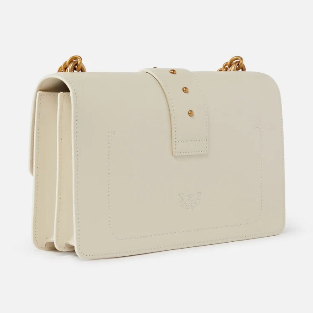Pinko borsa a tracolla media Love Bag in pelle 105857-A0F1