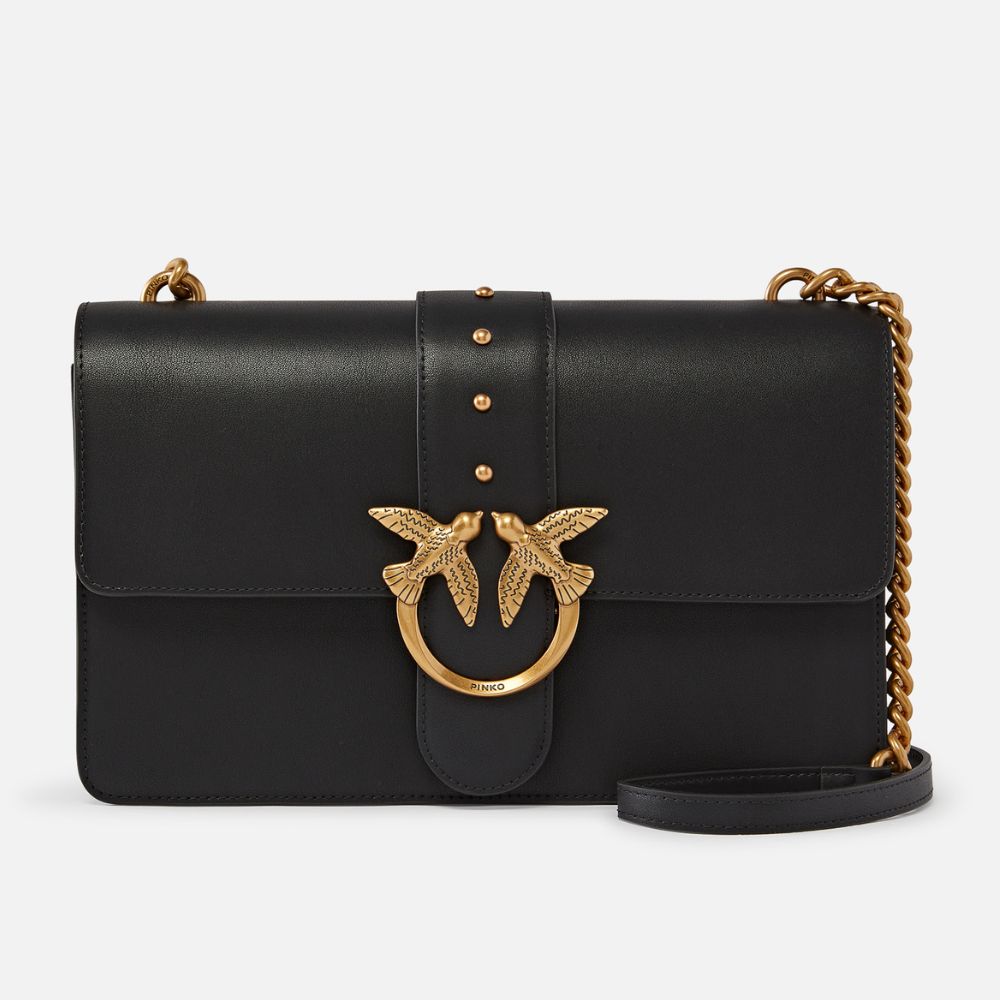 Pinko borsa a tracolla media Love Bag in pelle 105857-A0F1