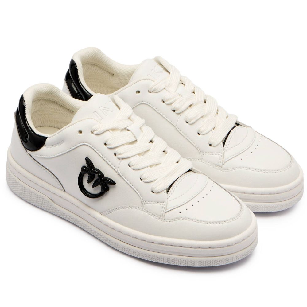 Pinko Sneakers Mandy in pelle da donna SS077P108/ZZ1