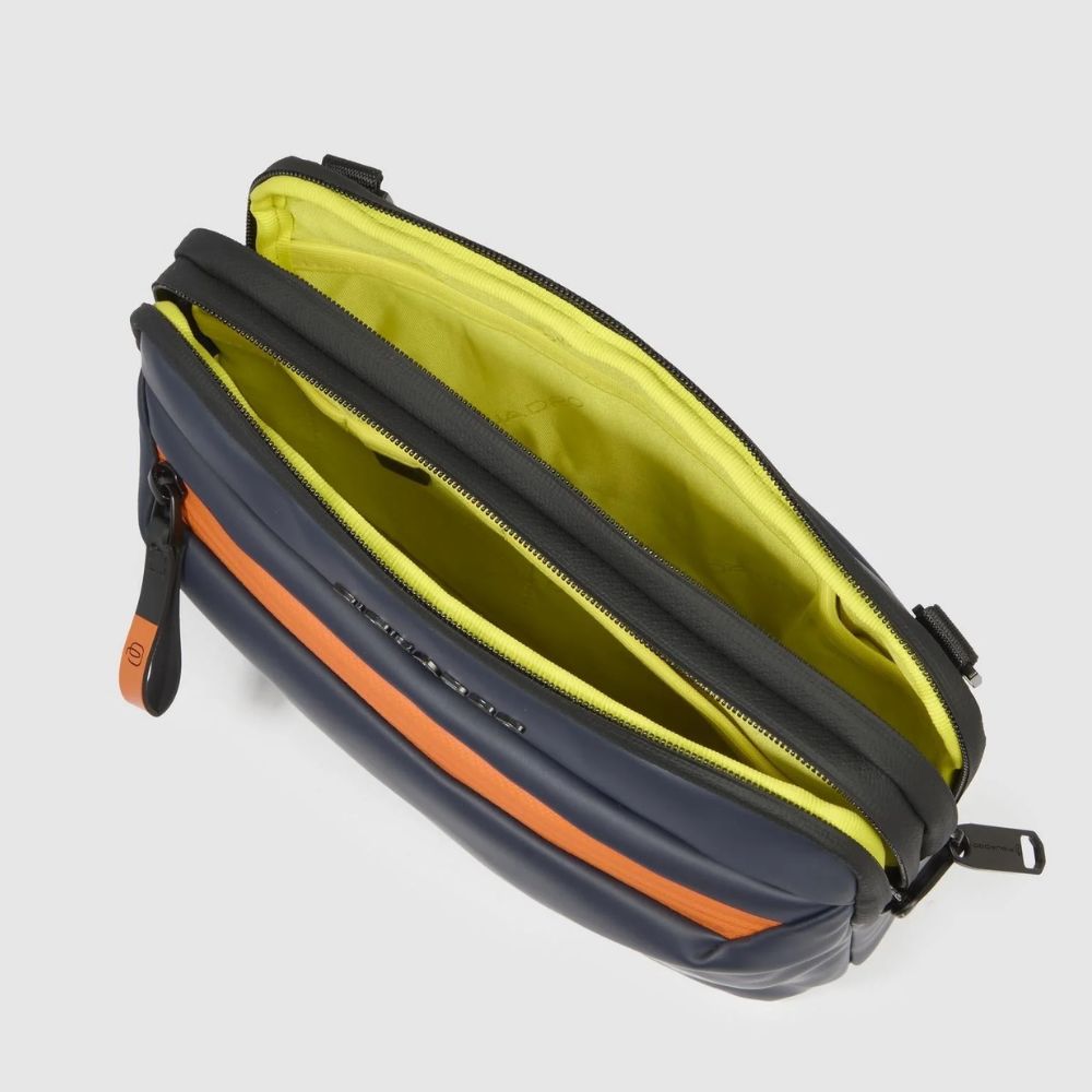 Piquadro pochette/tracolla porta iPad®mini da uomo AC6492C2OW