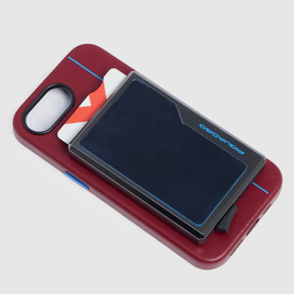 Piquadro Portacarte uomo automatico MagSafe PP7072B2R