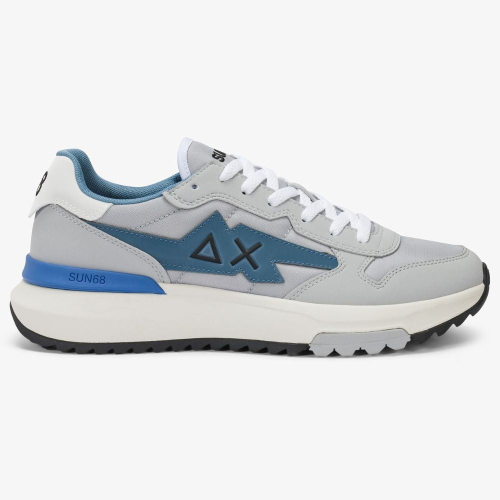 Sun68 Sneaker Niki 2.0 Solid in nylon e PU da uomo Z36121