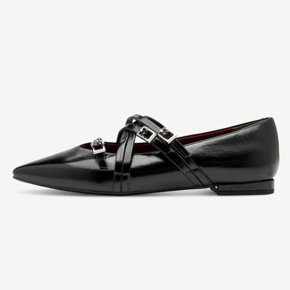 Tamaris ballerina con doppia fibbia da donna 22160-45