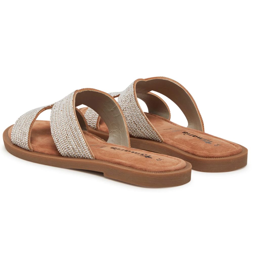 Tamaris Ciabatta con strass da donna 27113-42