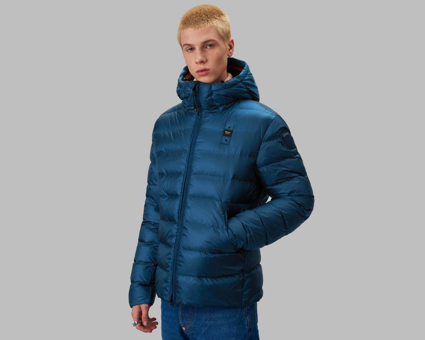 BLAUER GIUBBINO CORTO UOMO 22WBLUC03005