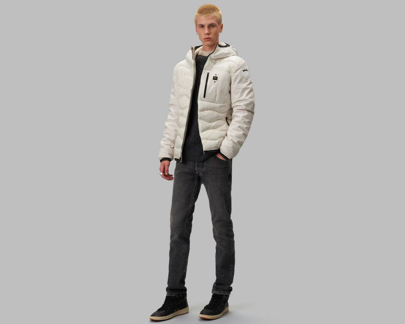 BLAUER GIUBBINO CORTO UOMO 22WBLUC08012