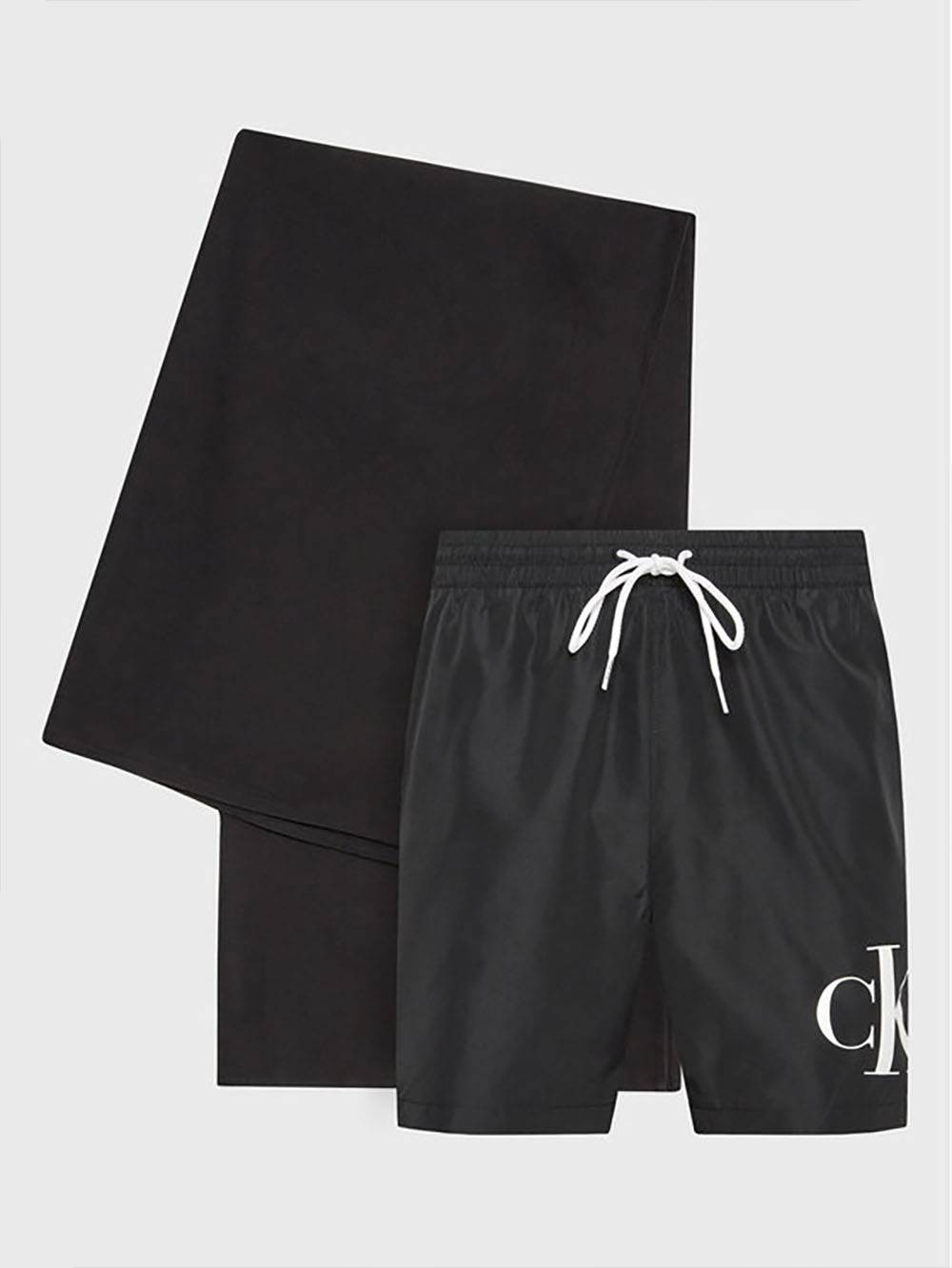 CALVIN KLEIN COSTUME+ TELO MARE UOMO KM0KM00849