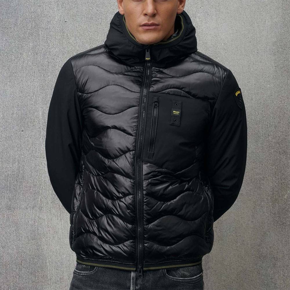 Blauer giubbino da uomo 24WBLUC08034