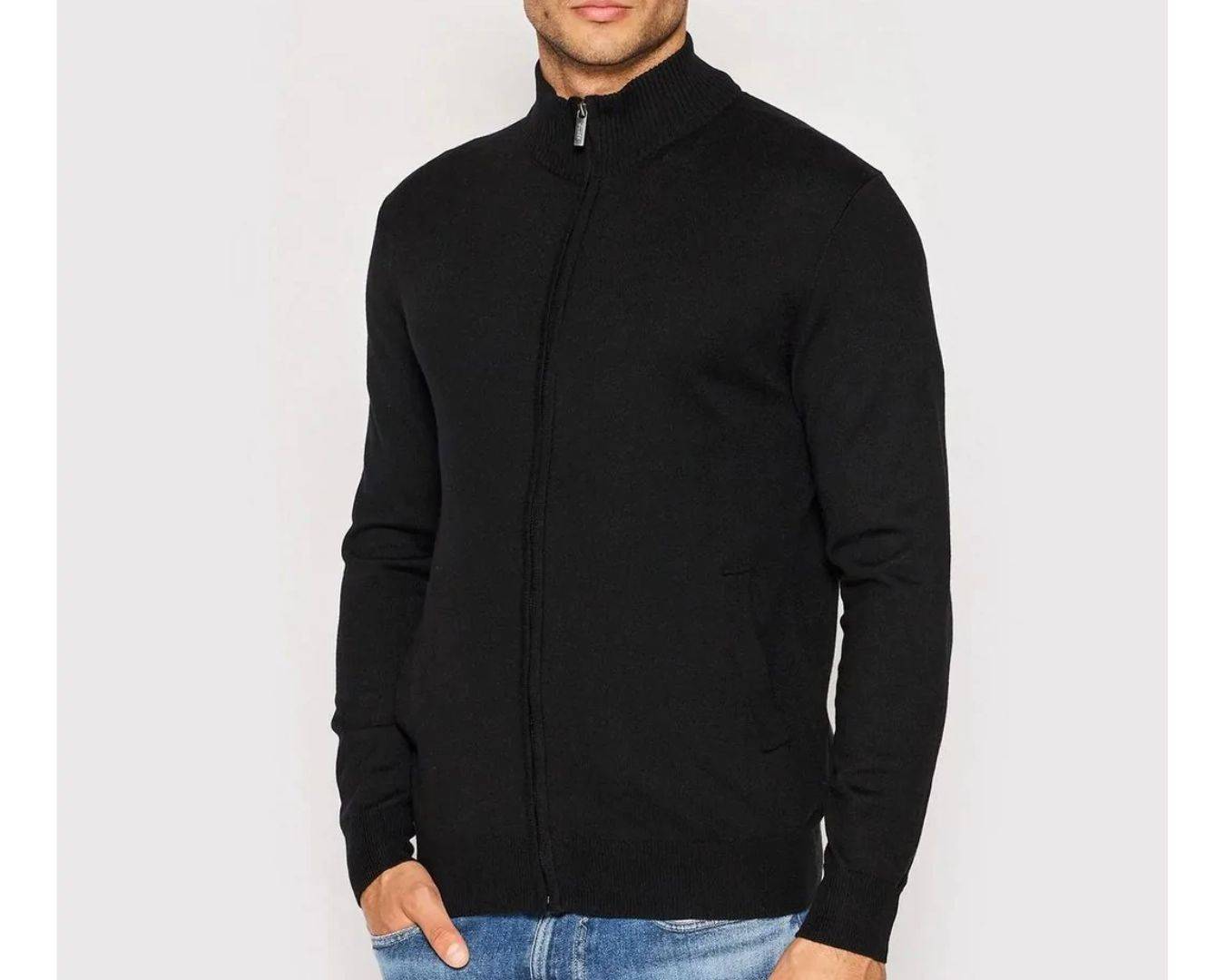 GUESS FELPA CON ZIP UOMO M2YR05Z3052