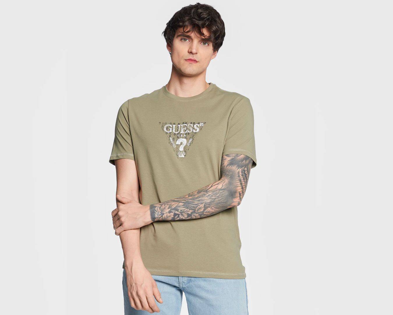 GUESS T-SHIRT UOMO M3GI23 J1314
