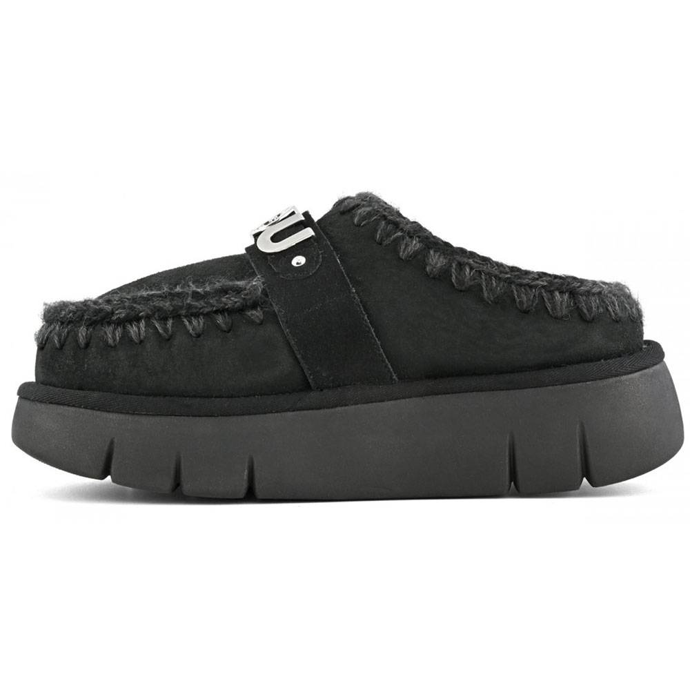 Mou Bounce clog metal logo FW531001A