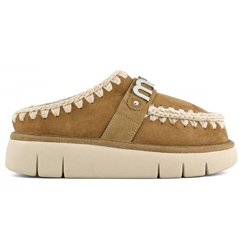 Mou Bounce clog metal logo FW531001A