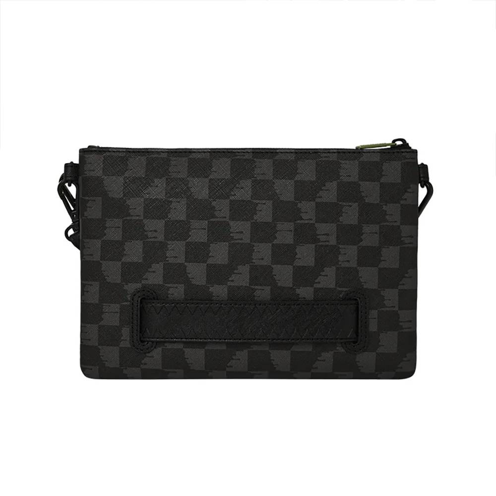 Sprayground pochette da uomo in ecopelle