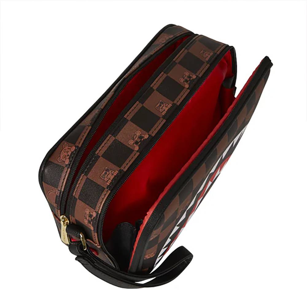 Sprayground pochette da uomo in ecopelle