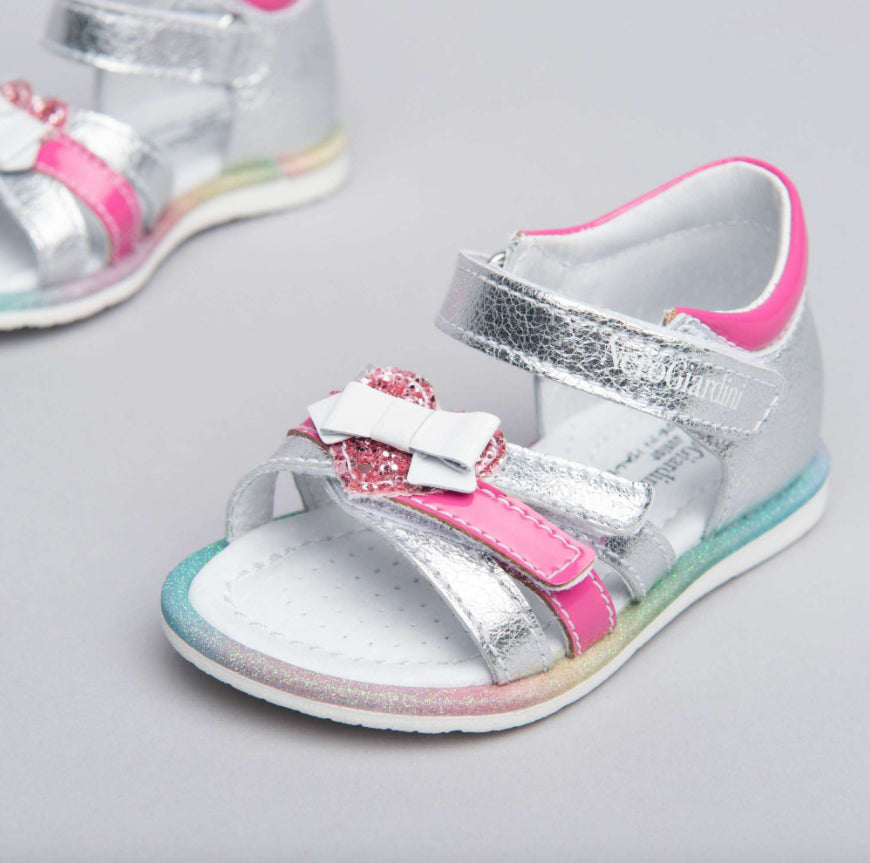 SANDALO NEROGIARDINI KIDS BAMBINA 1722F