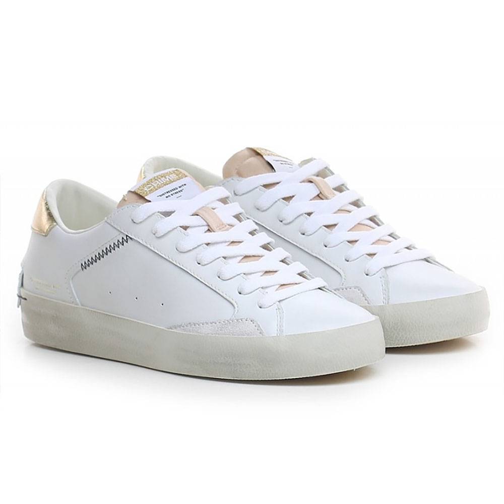 Crime London sneakers da donna in pelle Distressed