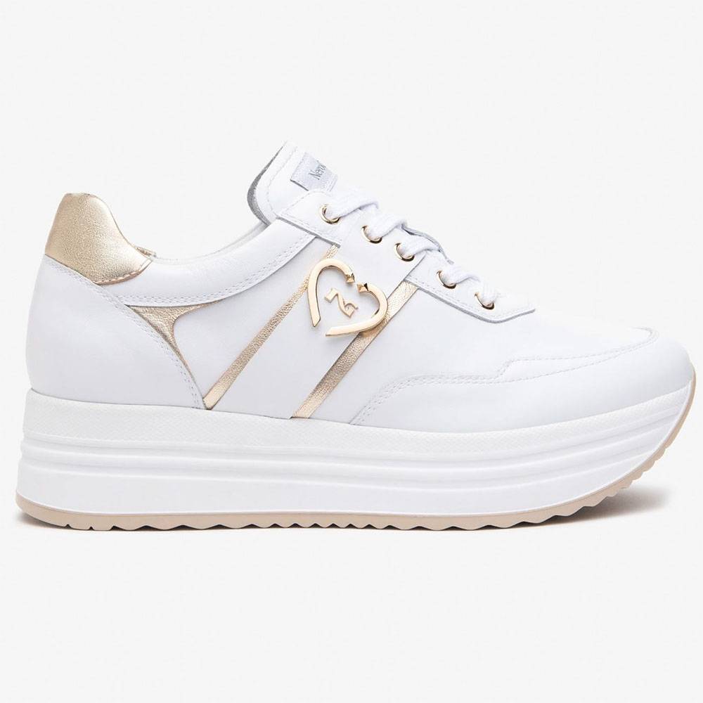 Nerogiardini sneakers da donna in pelle
