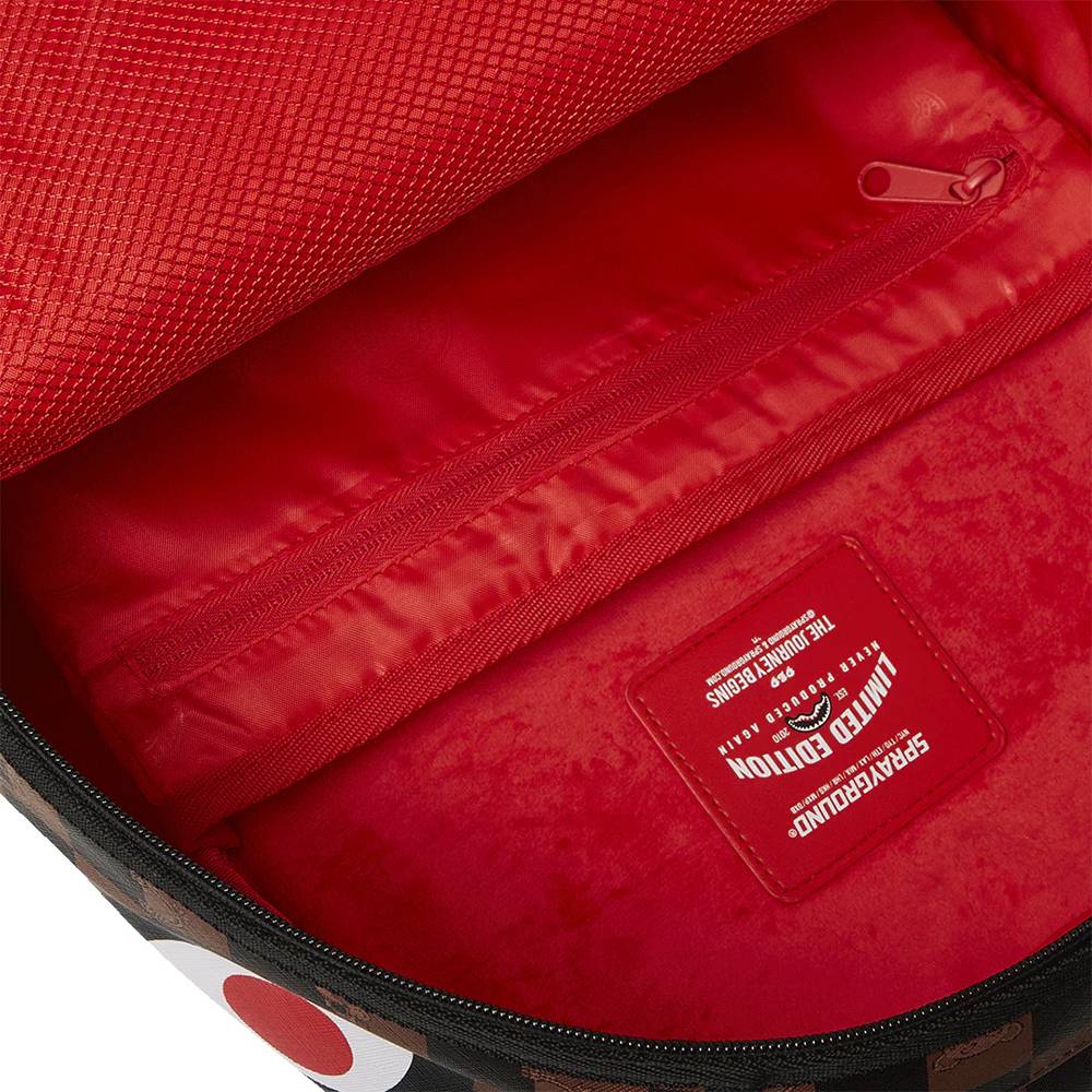Sprayground zaino da uomo in ecopelle