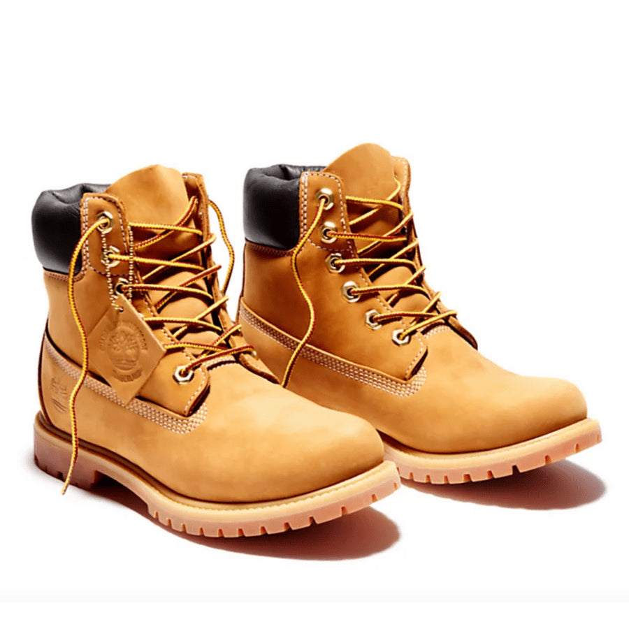 TIMBERLAND PREMIUM 6 IN WATERPROOF BOOT WHEAT NUBU