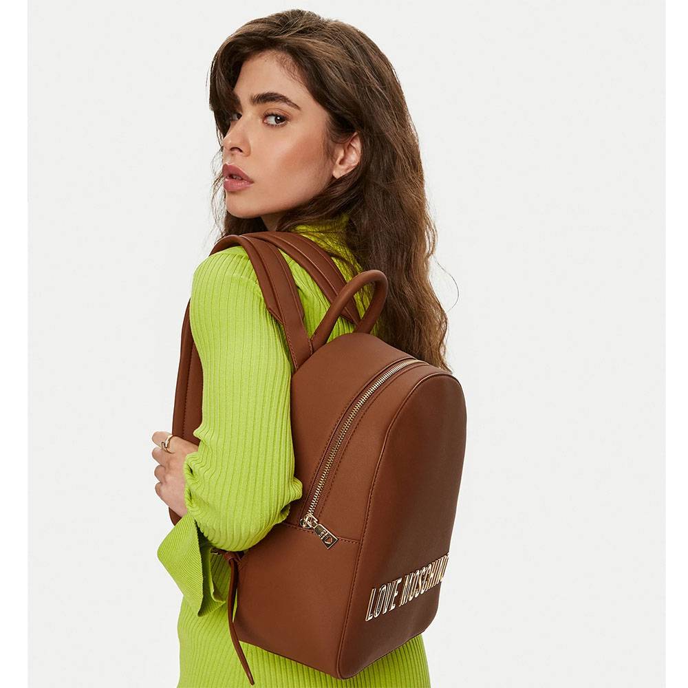Love Moschino zaino da donna in ecopelle con logo