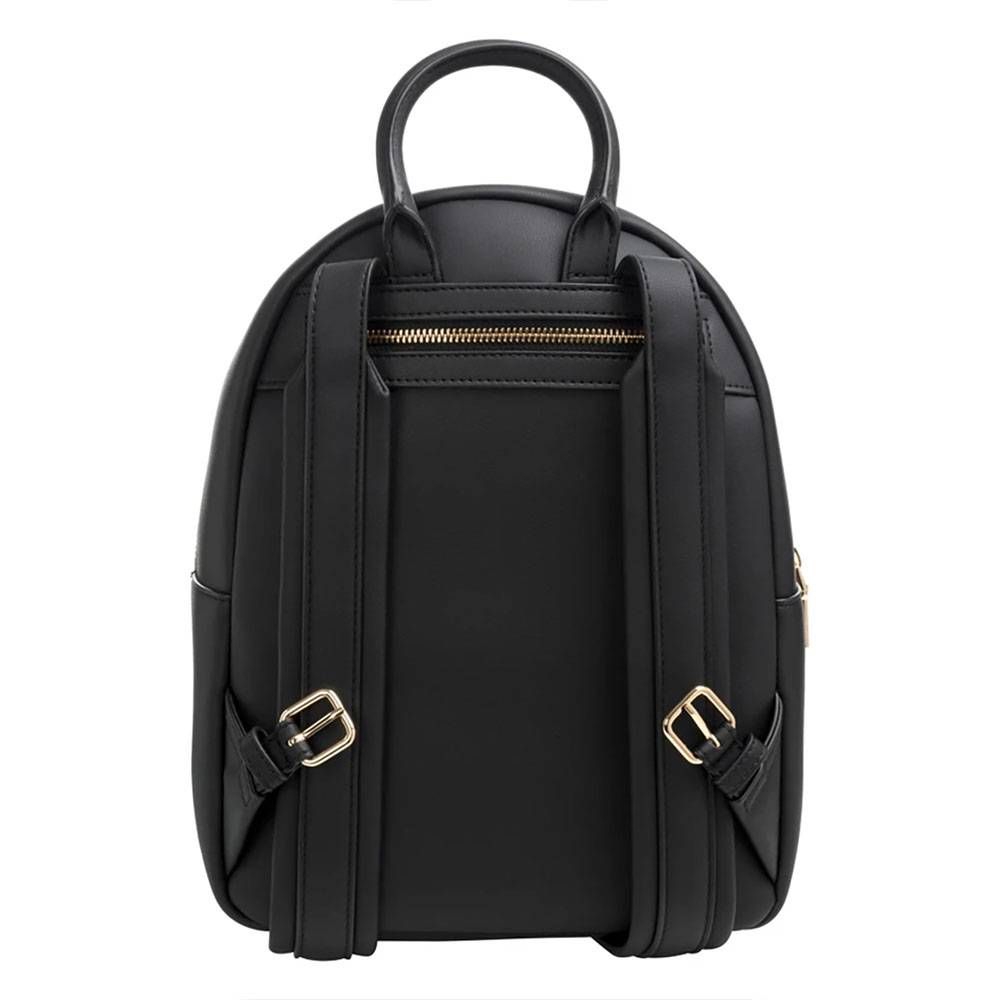 Love Moschino zaino da donna in ecopelle con logo oro