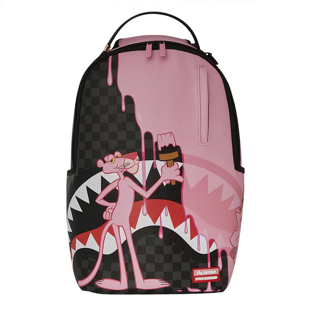 Sprayground zaino unisex pantera rosa in ecopelle